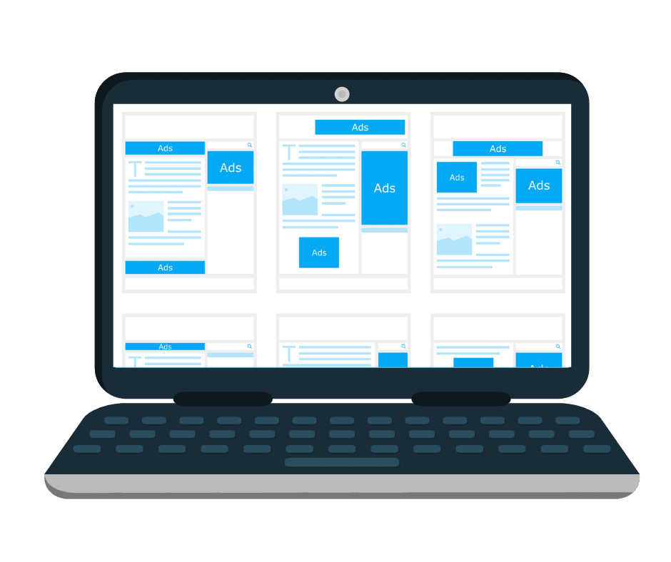 laptop-graphic-with-paid-advertisements-on-screen